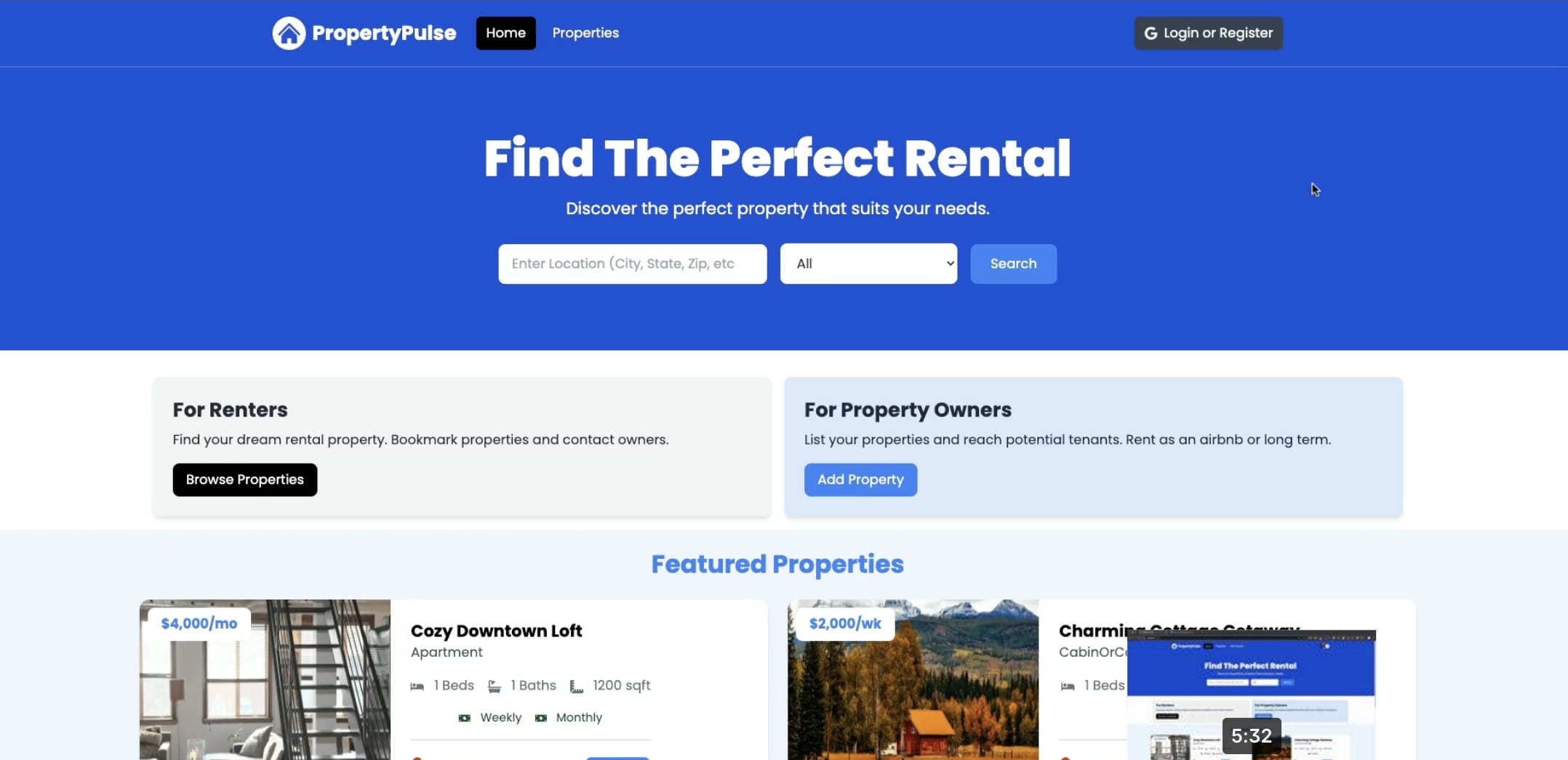 Property Pulse Project